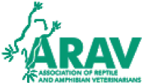 ARAV Association of Reptile and Amphibian Veterinarians logo in green
